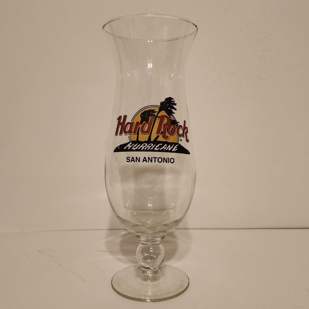 Like New Hark Rock Cafe "Hurricane" glass San Antonio